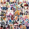 200 Anime Mix and Match Stickers, Suitcase Helmet Car Stickers, Cartoon Graffiti Stickers