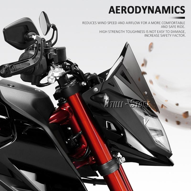 New For HONDA CB750 Hornet CB 750 HORNET 2023 2024 Motorcycle Sports Windscreen Alumiunm Front Windshield Visor Deflector