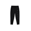 Knitted Sweatpants Women's Black Moderate Cuffed Pants DJ0772-010