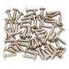50Piece Electric Guitar Bass Pickguard Screw for Installation Reliable Fasteners