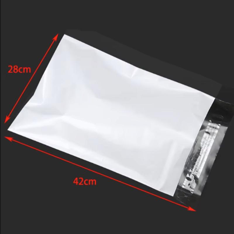 New Bulk White Self-Seal Adhesive Courier Bags for Express Delivery Plastic Packaging Pouches Envelope Storage Mail Envelope
