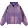 Women's Tie Long Sleeve Zip Up Hoodie Casual Hooded Sweatshirt for Spring Fall