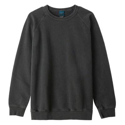 Guson Pigment-Dyed Heavy Cotton Sweatshirt - Black