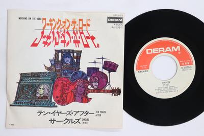 7inch Record TEN YEARS AFTER  Working On The Road  Circles D1070S DREAM 1970 Japan Rock Used