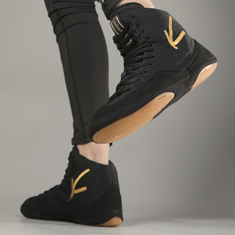 Vysoké Pánské Boxerské Boty Prodyšné Bojové Zápasnické Boty Dámské Protiskluzové Sanda Tenisky Síťované Boxerské Tréninkové Boty