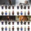 Wm6075 Halloweenová tématická strašidelná mini figurka v sáčku Dětská hračka Stavebnice