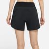 (WMNS) Nike Eclipse Solid Color Casual Sports Running Shorts Black Women's CZ9569-010