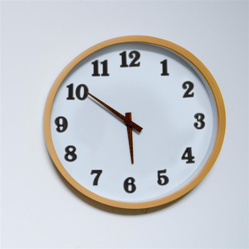 5 Sets Clock Arabic Numbers Clock Replacement Numbers Plastic Arabic Clocks Repair Parts Roman Numeral Wall Clock Number Plates