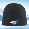 FedEx Aircraft With The Logo On Body Unisex Women Unisex Knitted Hat Beanie Pullover Cap Winter Thermal Warm Christmas Outdoor