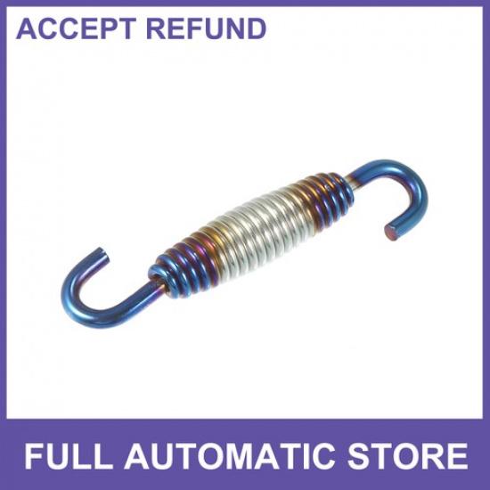 Motorbike Universal Exhaust Pipe Spring Hook 60mm Stainless Steel Multicolor y