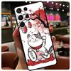 Red Sun Japanese Anime Phone Case For Samsung Galaxy S25 Ultra S21 S22 S23 S24 Ultra S9 S10 Plus S24 S25 FE Cover