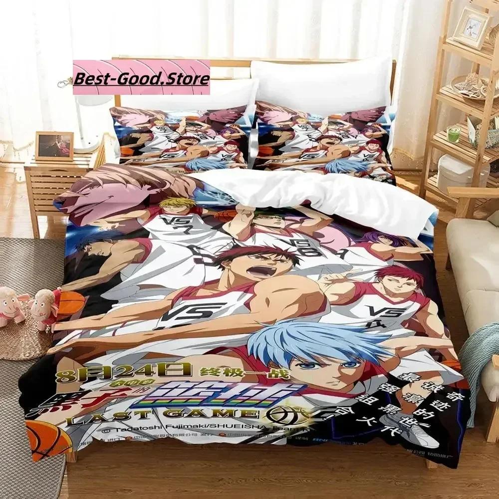 Comforter Kuroko'S Basketball Bedding Set Single Twin Full Queen King Size Bed Set Aldult Kid Bedroom S 3D Print Anime