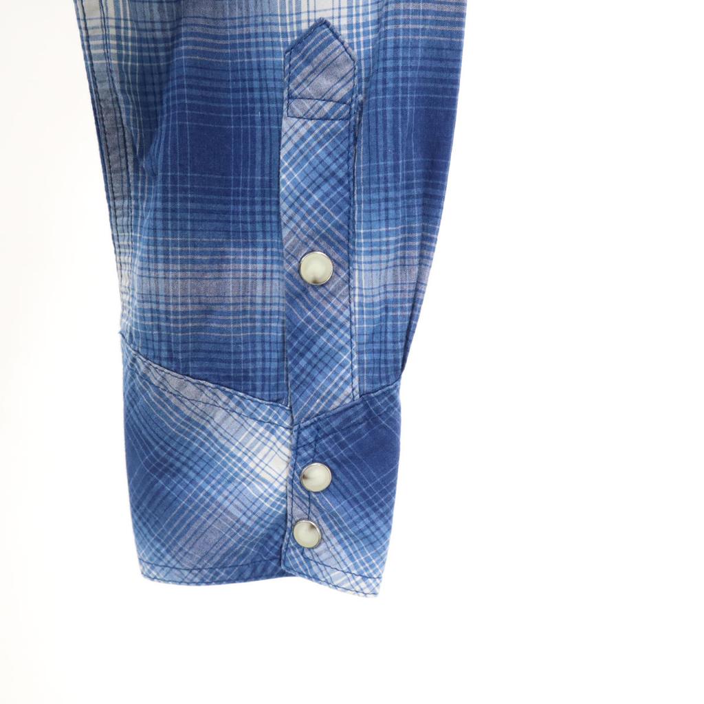 RESOUND CLOTHING Made In Japan Check Pattern Long Sleeve Western Shirt 1 Men's Used