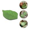 50 Sheets Per Book Green Leaf Stickers Notebooks with Realistic Leaf Shapes Cute Office and Home Decor Paper Reusable Leaves
