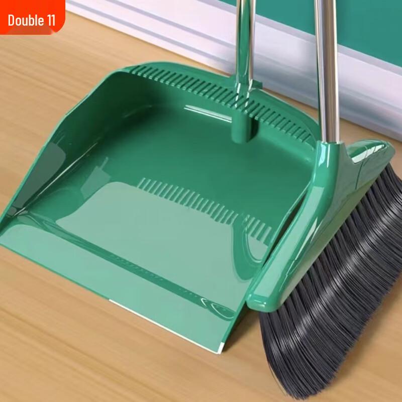 Allies Household Broom and Dustpan Set