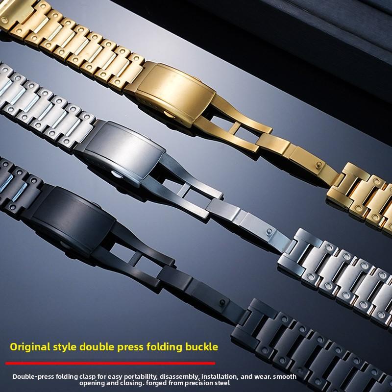 DW5600 Mod Kit Titanium case+strap For Casio G-SHOCK DW-5600 GW-B5600 GW-M5610 modification Lightweight Metal Bezel watch band