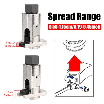 Separatore di sospensioni per braccio oscillante con testa a sfera a artiglio Strumento di rimozione ammortizzatore idraulico a risparmio di manodopera Strumento di riparazione Strumento di smontaggio auto Espansore