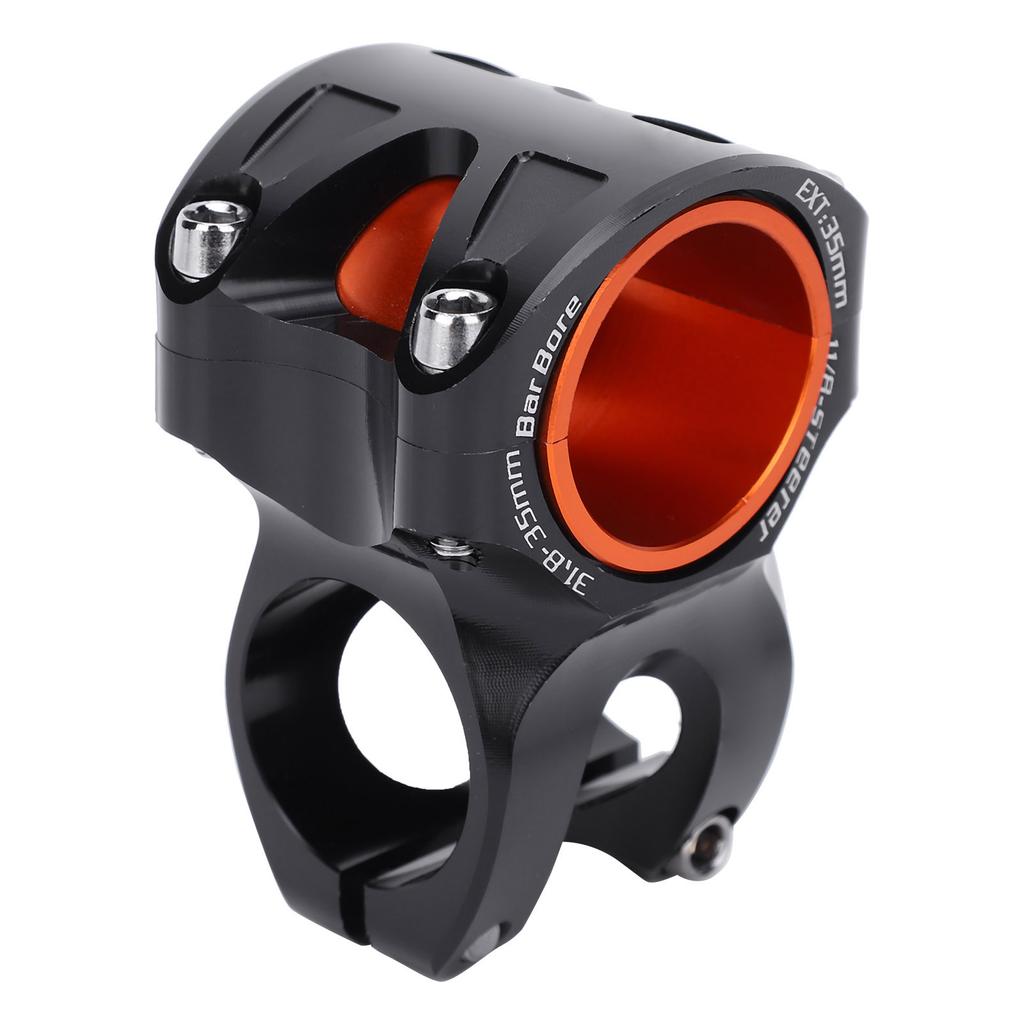 35MM Fahrrad Mountainbike Vorbau Aluminiumlegierung Radfahren Kurzer Lenkervorbau für die meisten FahrräderSchwarz