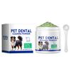Dog Teeth Cleaning Powder 80g Teeth Cleaning Green Powder Dog Breath Freshener Teeth Care Products Safe Plaqueoff Powder