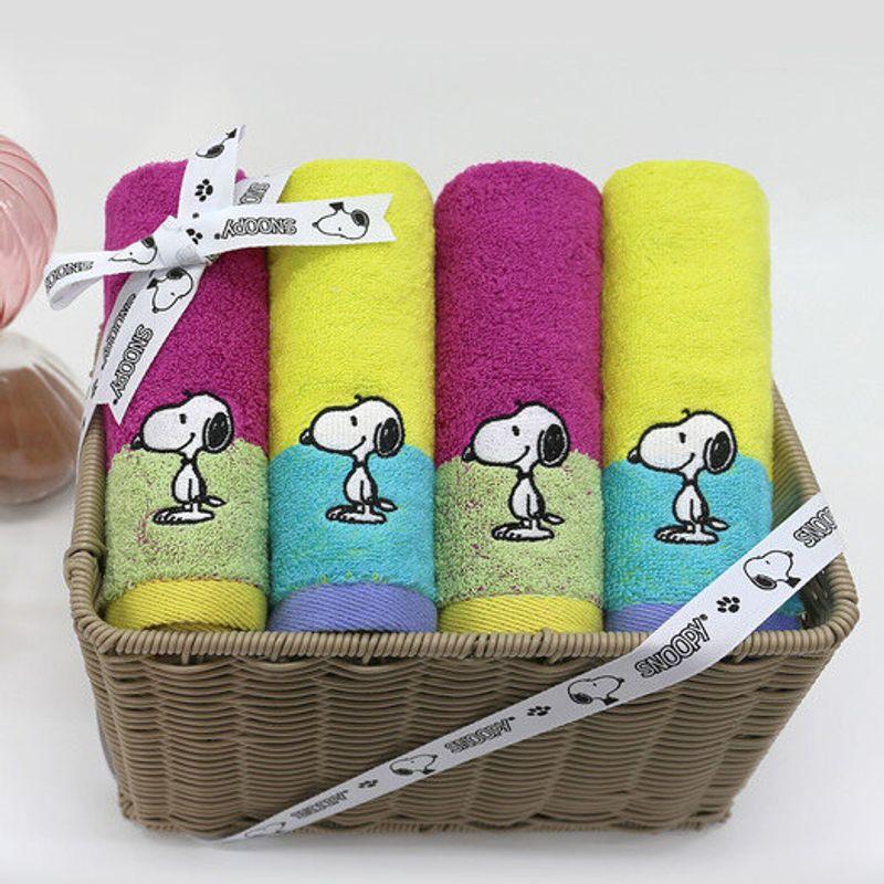 Songwol Towel Snoopy Color Ring Handkerchief [2P]