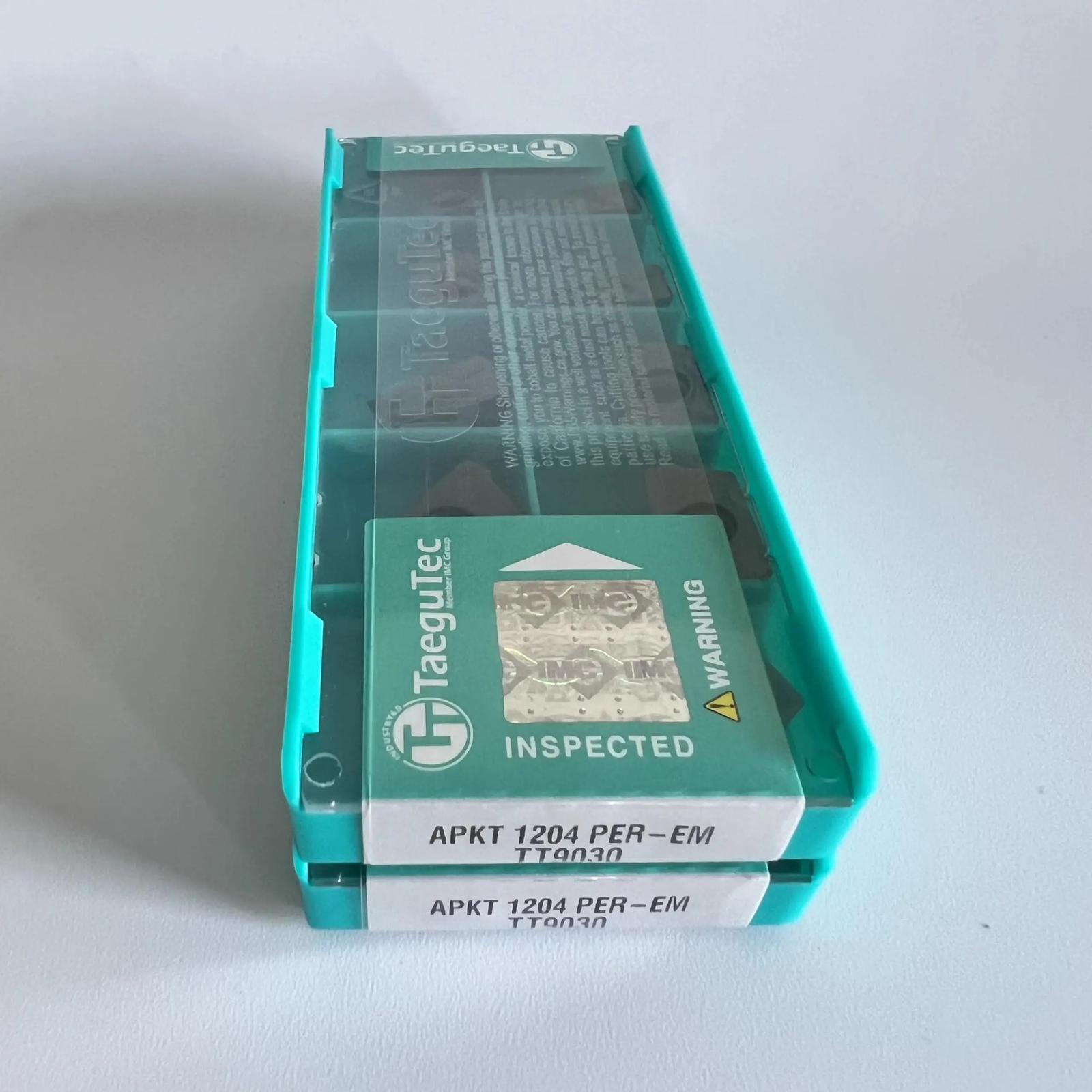 

TaeguTec / APKT1204PER-EM TT9030 /Original genuine CNC alloy blade 10 PCS