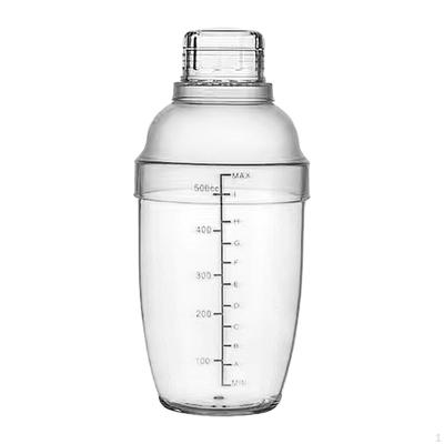 Cocktail Shaker Bar Tool Accessories Cup Drink Mixer with Scales for Party