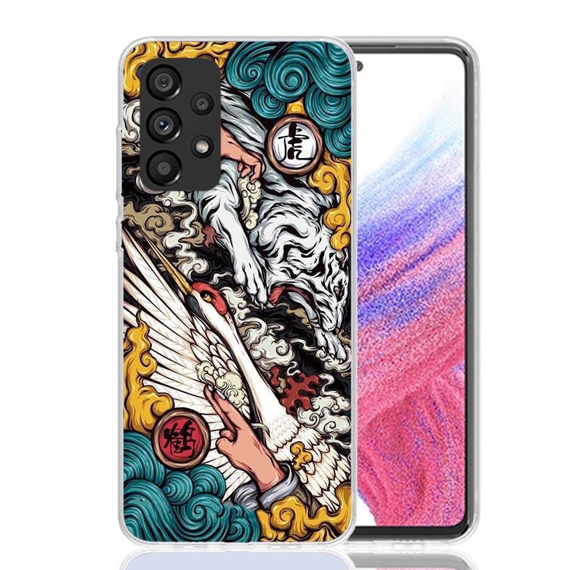 Life Yin Yang Eight Diagrams Phone Case For Samsung Galaxy A52 A32 A22 A12 A02S A50S A30S A51 A31 AA71 Note 20 Ultra 10 S10 Plus