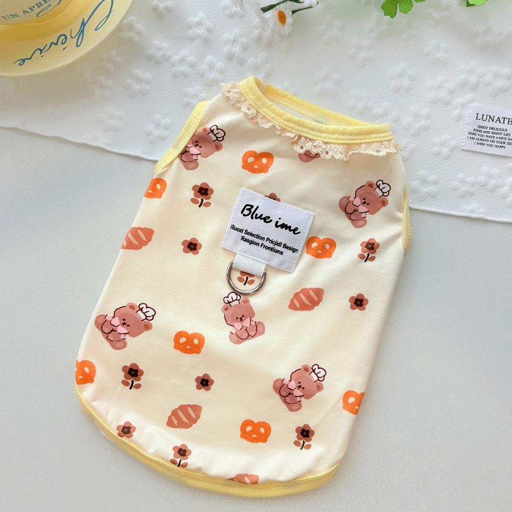 

Домашняя весенне-летняя одежда-жилет для питомцев XS