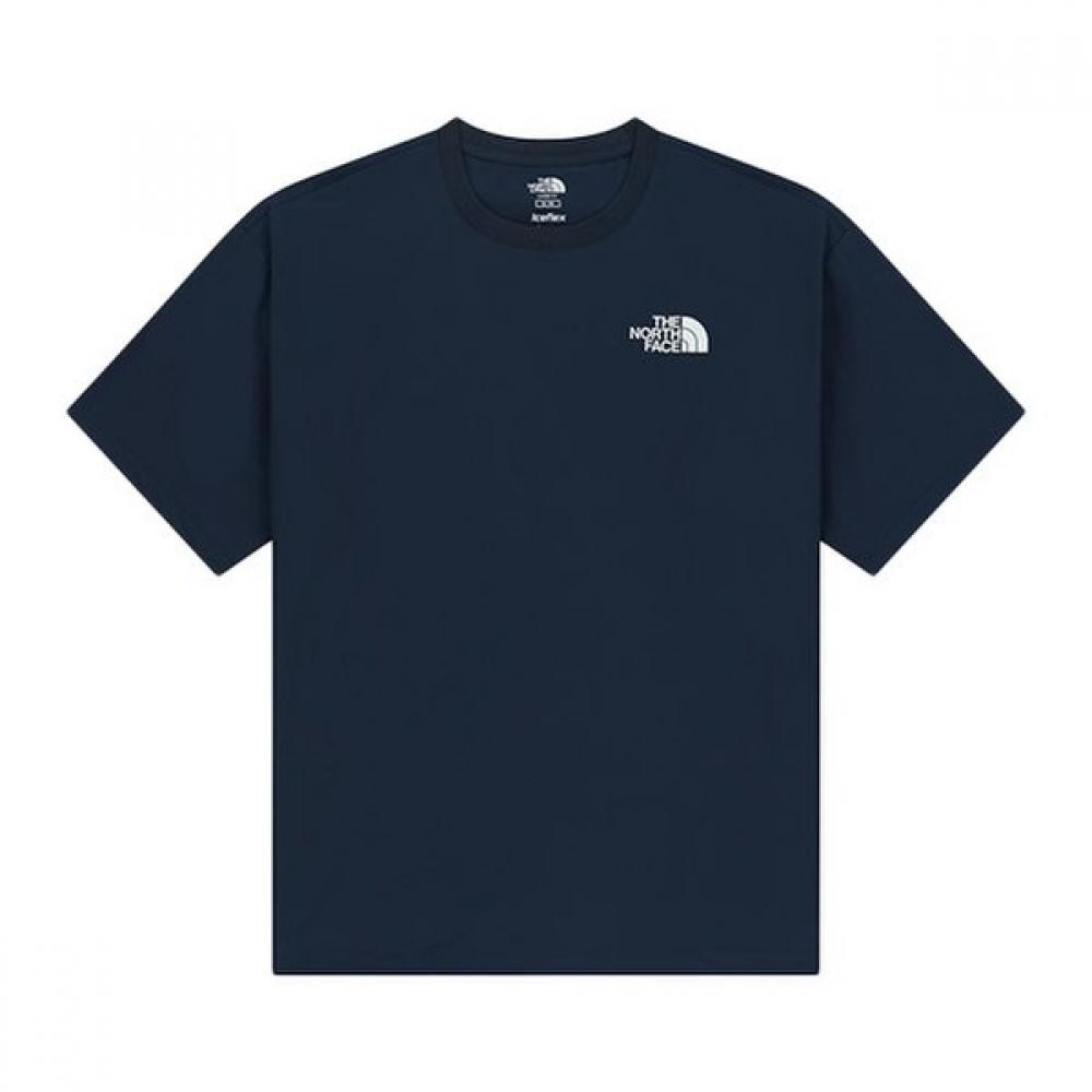 The North Face Men White Label Ira Short Sleeve Round Tee Nav Nt7ur19m 90