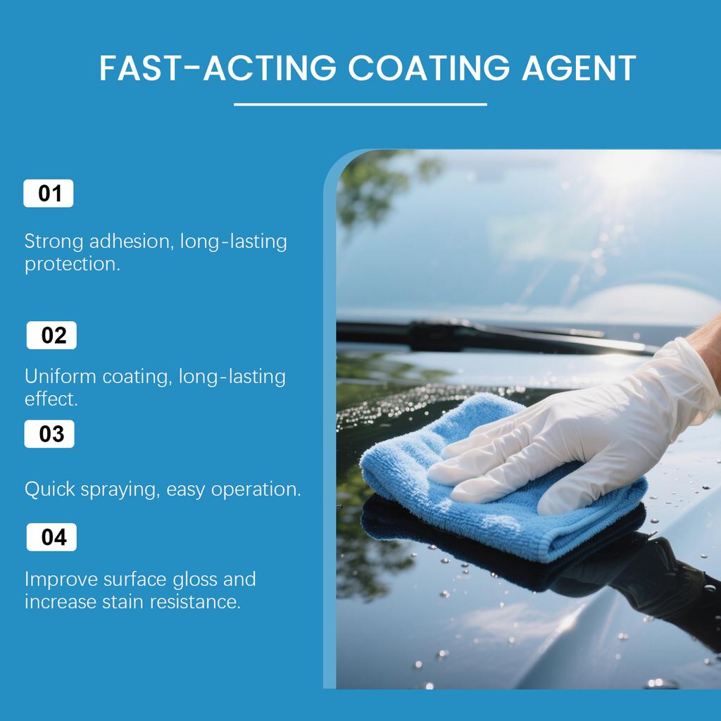 Car Coating Spray Kit Paint Care Mirror Refresh Spray 120ml