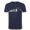 New Evolution Fishinger Tee Shirt Men Summer Fish Joke Fisherman Carp Tshirts 31 Colors Cotton Short Sleeve Funny Gift Tshirt