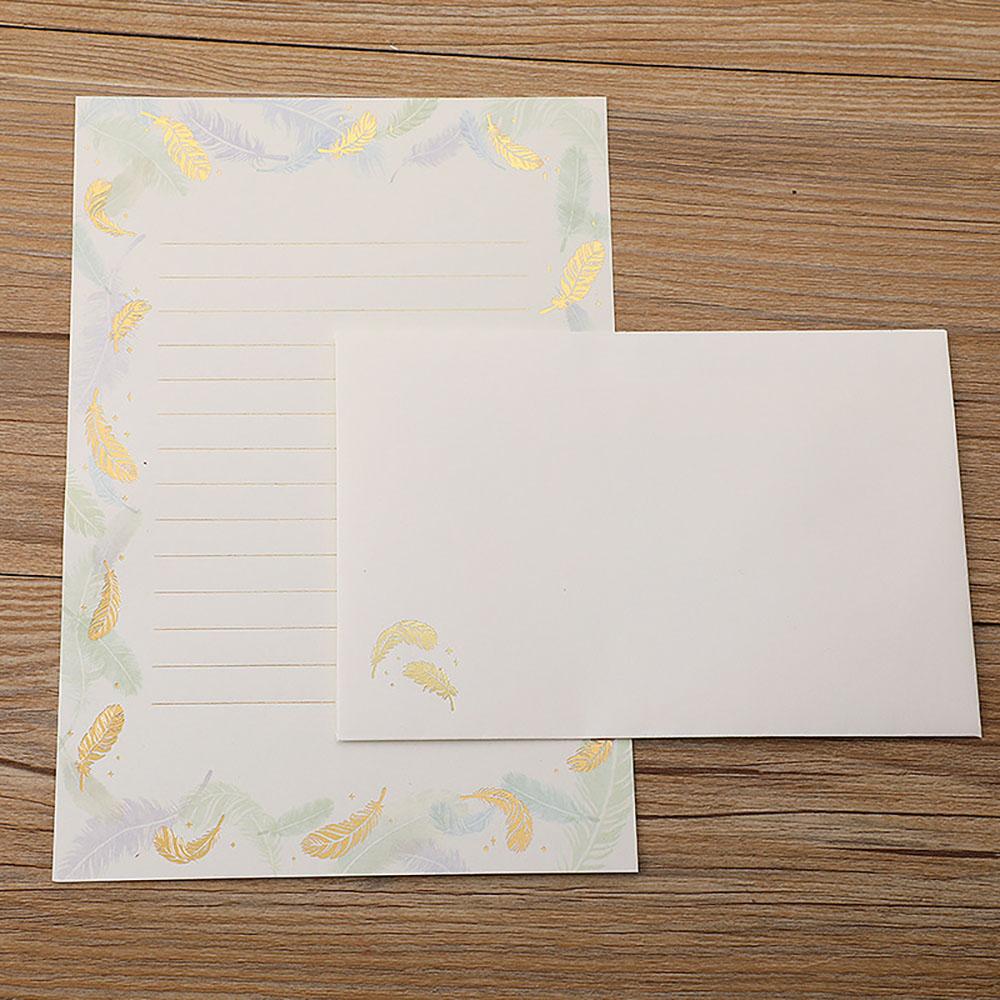 

6 letterheads and 3 envelopes, Chinese style letterhead with Chinese style, A5 set letterhead with Western style envelope белый