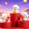 Cute Resin Sheep Ornament Set Adorable Lucky Design Festive Details For Year Of The Sheep Home Desktop Decoration Holiday Gift