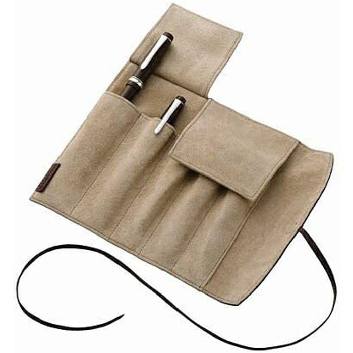Pilot Pen Ensemble 5-Pen Roll Case Dark Brown PSR5-01-DBN (Set of 3)