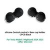 For Tesla Model Y Juniper 2025 Center Console Storage Organizer Box Tray Armrest Hidden Box Cup Holder New Model 3 Highland 2024