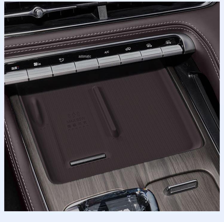 Silicone Wireless Charging Pad for Geely Xingyue L (Fits 26 Models) - Center Console Phone Accessory