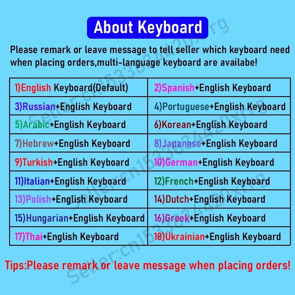 Detachable Keyboard Case For Samsung Galaxy Tab S10 Plus 12.4/S10 Ultra 14.6,Backlit Keyboard Cover For Samsung Tab S9 S8 S7/A9+