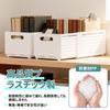 Expandable Storage Set of Adjustable Small Item with Dividers and for White Fu-de-mo Cases, 3, 25x15cm, (28-48cm), Organizer, Plastic, Stackable,