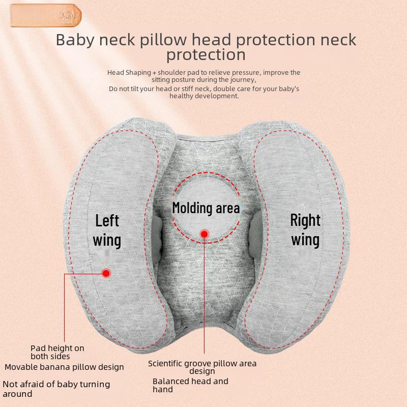 Kakiblin - opěrka hlavy do autosedačky a spací polštář do kočárku