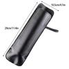 Black Pu Leather Umbrella Cover Case Portable Waterproof Umbrella Storage Pocket Water Absorbent Umbrella Bag Ultrafine