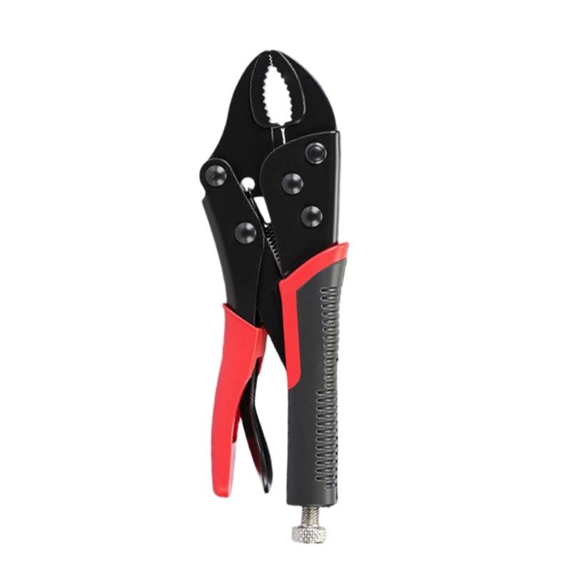Quality Carbon Steel Locking Clamp Pliers With Accurate Teeth And Rolled Screw For Secure Fastening Industrial Projects
