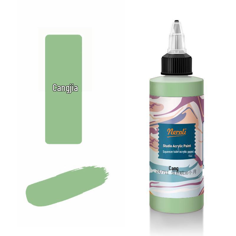 500ml Acrylic Pigment Squeeze Bottle - Traditional Macaron Morandi Colors