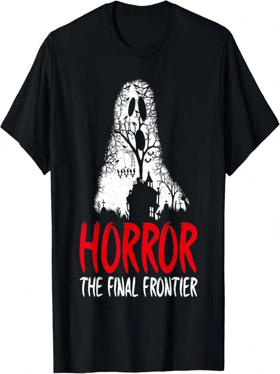 Horror The Final Frontier Horror Movie T-Shirt S разноцветный