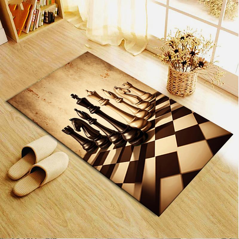2025 New Chess piece Carpet Rug for Living Room Bedroom Home Sofa Decoration,Kids play Non-slip Floor Mat