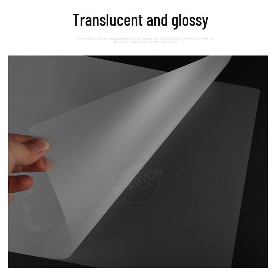 100 Sheets A4 Laminating Pouches, A3 Photo Laminator Film, Transparent 6 Inch Sealable Card and Label Film