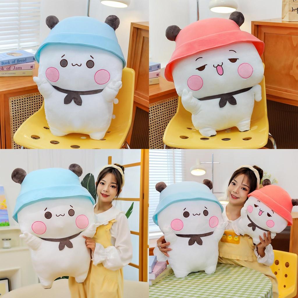 Yier Cartoon Cute Panda Plush Toys Stuffed With Pp Cotton Children Gift Dolls