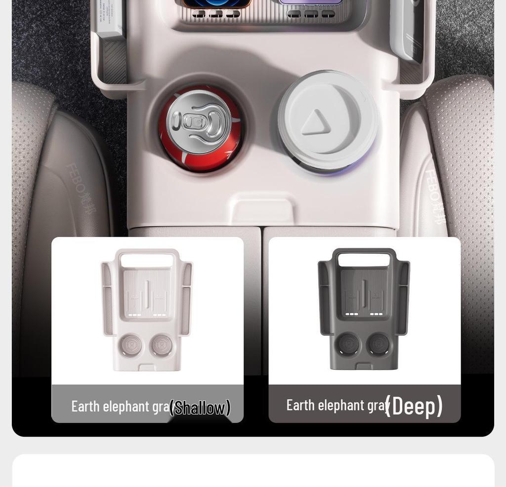 Zhiji LS9 Center Console Silicone Anti-Slip Wireless Charging Mat for 26 Car Models