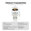 For Porsche Car Mini USB LED Auto PC Computer Portable Light Plug Play Boxster Cayenne Panamera Macan Cayman 911 918 996