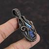 Labradorite Pendant Copper Wire Wrapped Pendant Gemstone Pendant Handmade Jewelry Brand New Pendants Unique Copper Design Jewelry For Gift