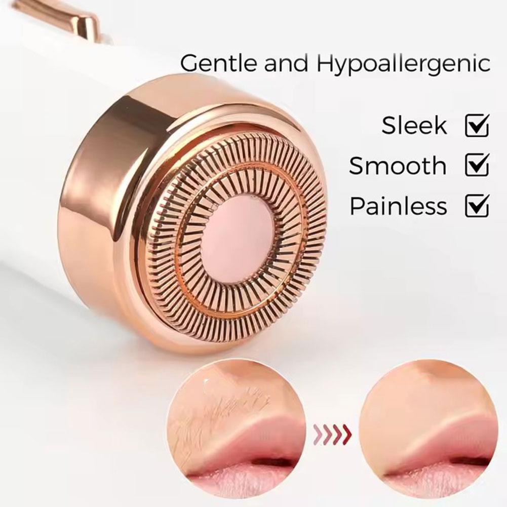 Electric Hair Remover Mini Shaver Painless Electric Razor Rechargeable Hair Removal Epilator Painless Facial Hair Epilator